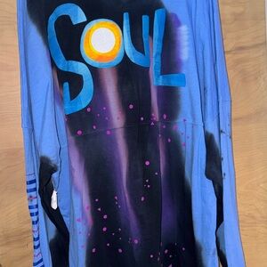 Disney Soul Long Sleeve Tee - Blue and Black